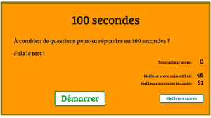 Tables de Multiplication - Exercices chronométrés - 100 jours : Fiches de  calcul mental avec corrigés pour enfants - CE2 CM1 CM2 - Numération et  problèmes - Exercice de vitesse. (Paperback) 