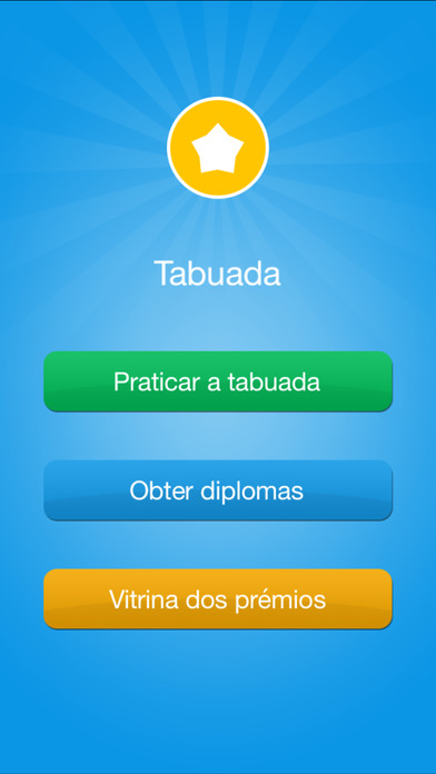 App de Prática de Tabuada exemplo 1