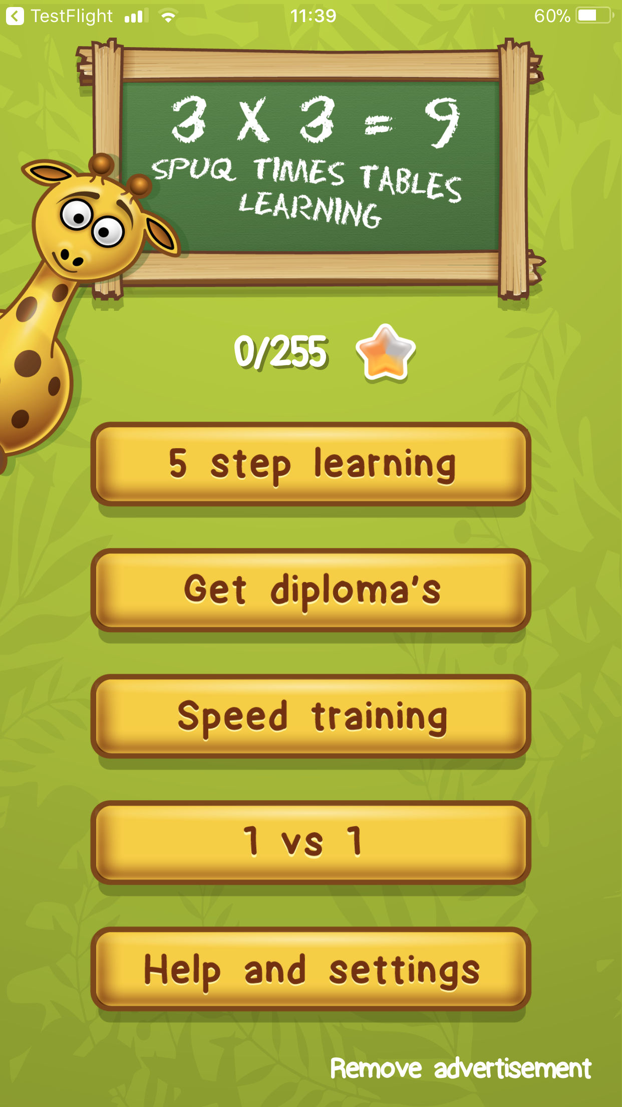 Multiplikation App Exempel 1