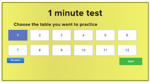 Quiz tablas de multiplicar grado 2 worksheet